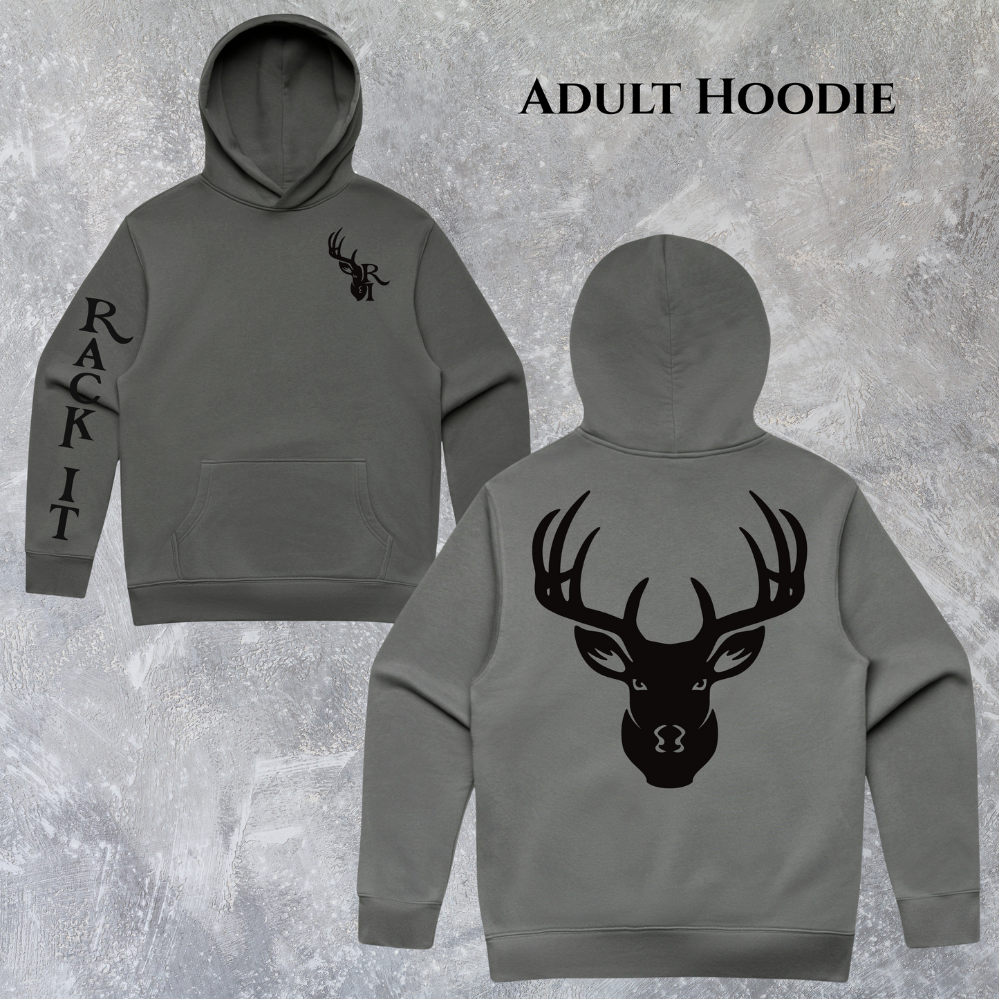 Signature Hoodie Grey/Black