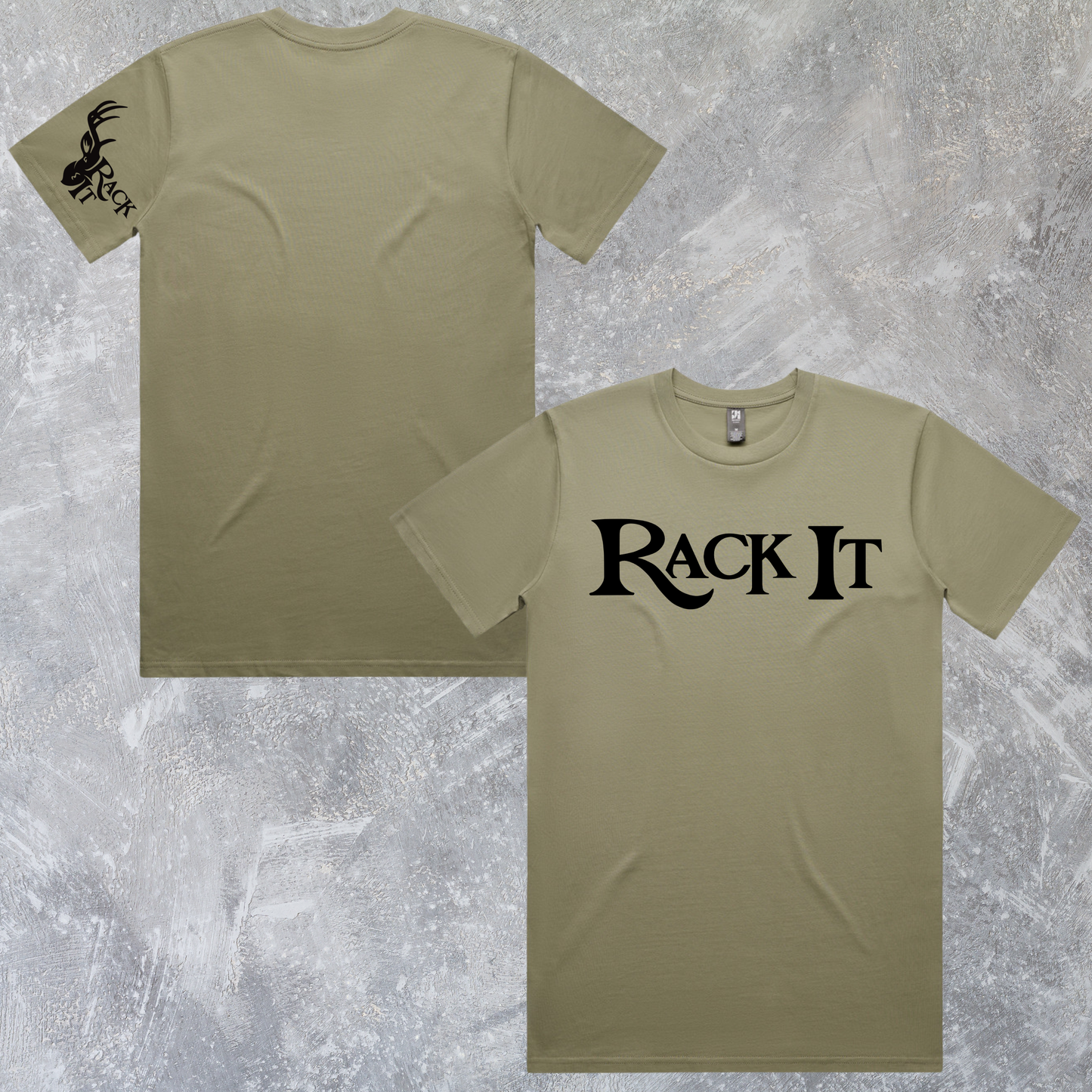 Classic Tee Rack It Bush Green