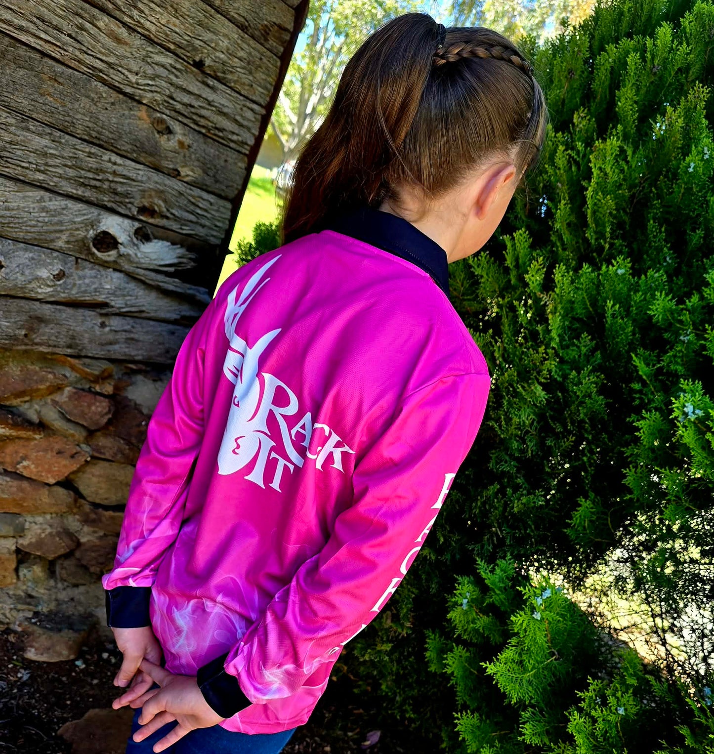 Pink Adult Fishing Shirt