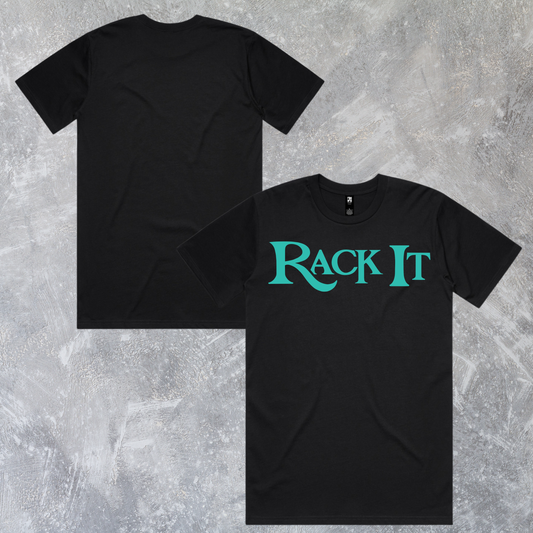 Classic Tee Rack It Midnight Black/Teal