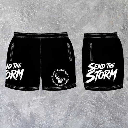 Football Shorts Kids Send The Storm