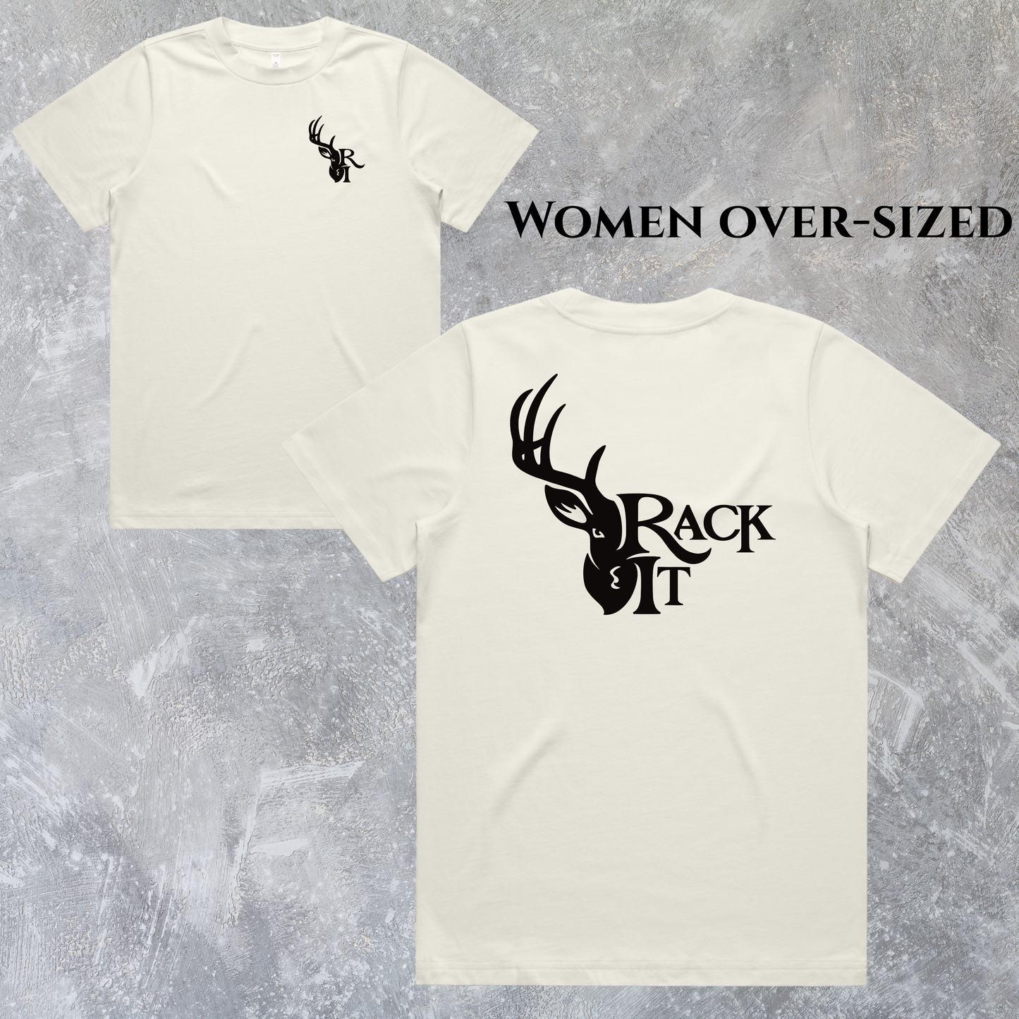 Oversized Tee Women's Bone