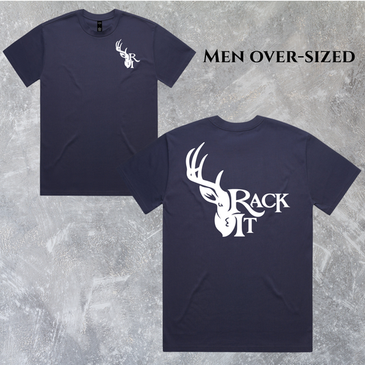 Oversized Tee Signature Navy