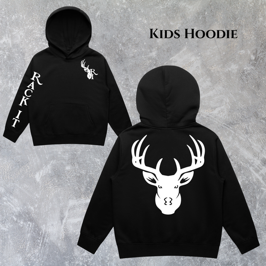 Kids Hoodie Black/White