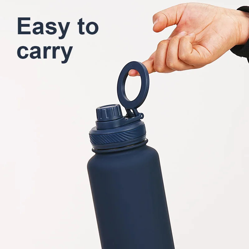Magnetic 1L Stainless steel Drink Bottle