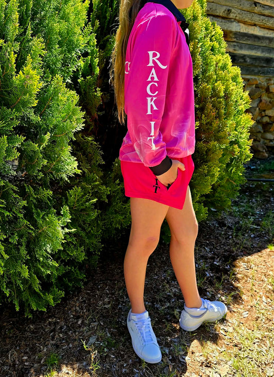 Pink Adult Fishing Shirt