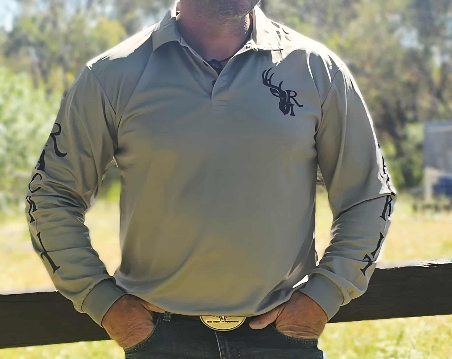Green Adult Fishing Shirt