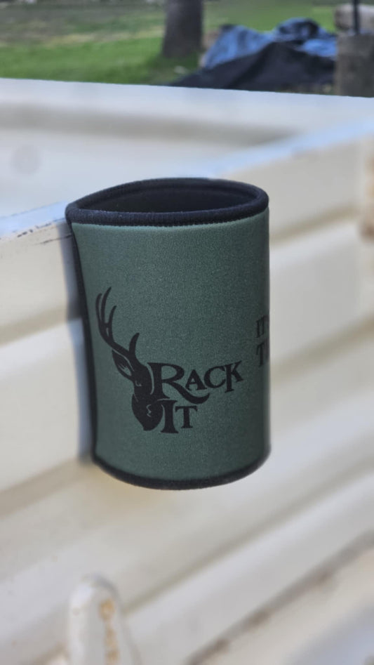 Magnetic Stubby Cooler (Olive)